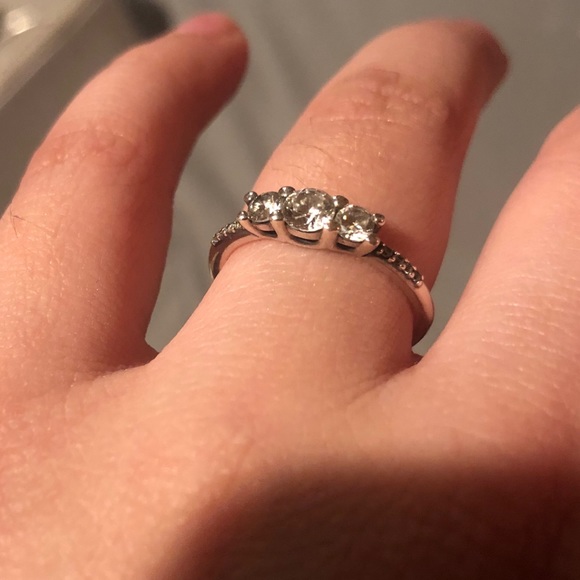 SOLD PANDORA Fairytale Sparkle Ring - Picture 2 of 8